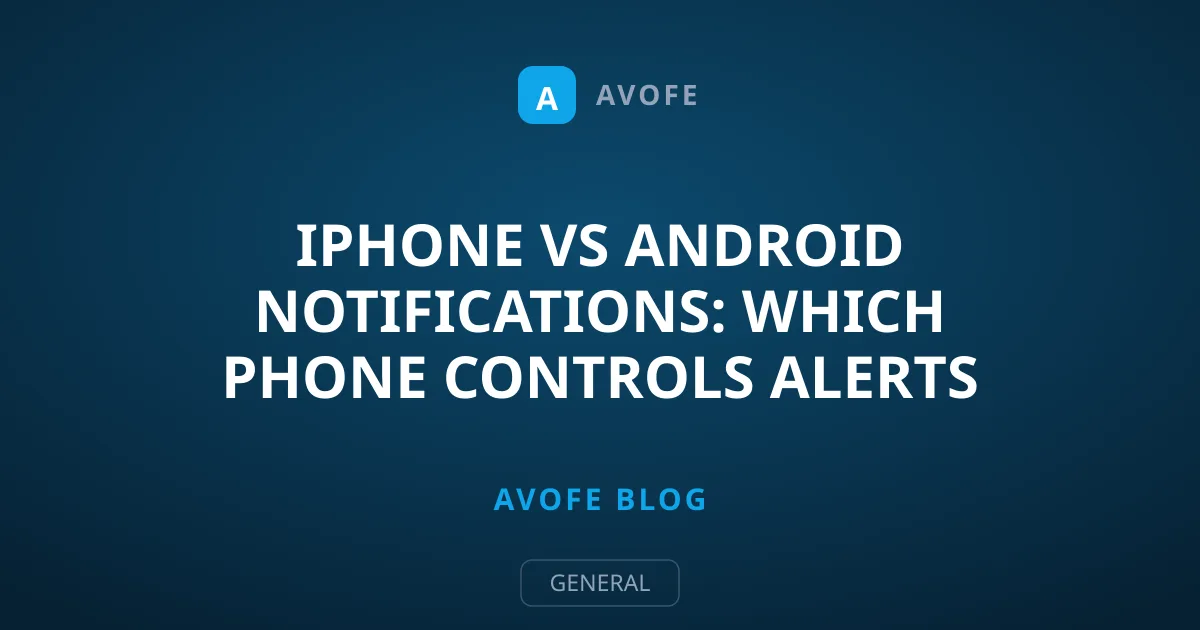 iPhone vs Android Notifications: Which Phone Controls Alerts Best?